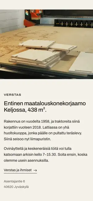 Keljon Puusepät puhelimella, näkymä 3